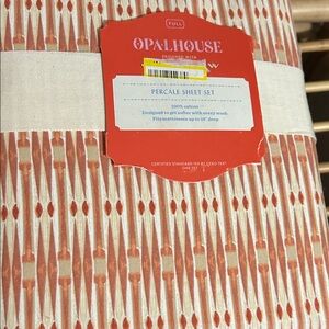 Opalhouse Full Kaylo Global 100% Cotton Percale Sheet Set
